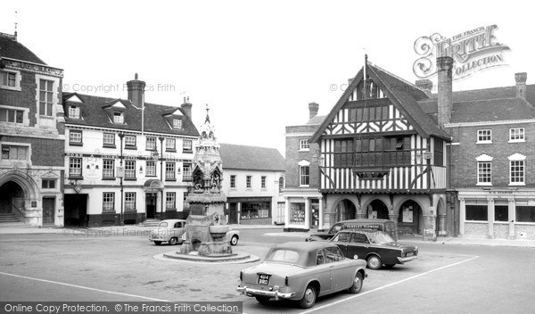 Photo of Saffron Walden, The Market Place c.1965