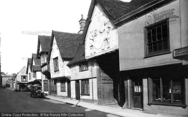 Photo of Saffron Walden, The Old Sun Inn 1932