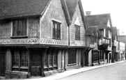 The Old Sun Inn c.1955, Saffron Walden