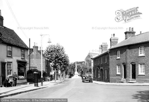 Photo of Saffron Walden, War Memorial c.1950