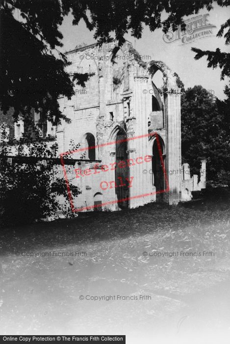 Photo of Saint Wandrille Rançon, Fontenelle Abbey 1964