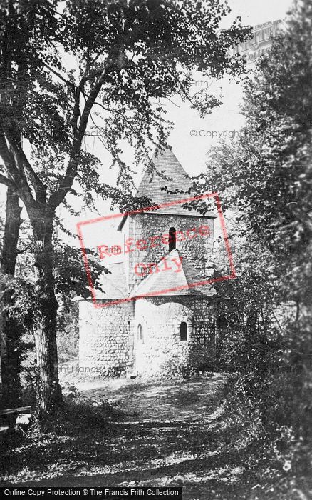Photo of Saint Wandrille Rançon, Fontenelle Abbey, Saint Satunrin Chapel c.1930