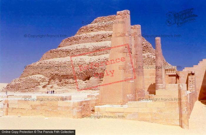 Photo of Sakkarah, (Saqqara) Step Pyramid 2004