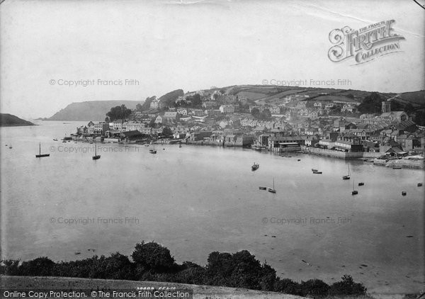 Photo of Salcombe, 1896