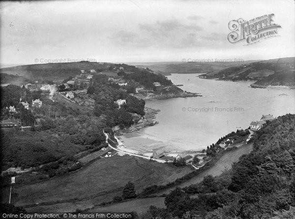 Photo of Salcombe, Above South Sands 1920