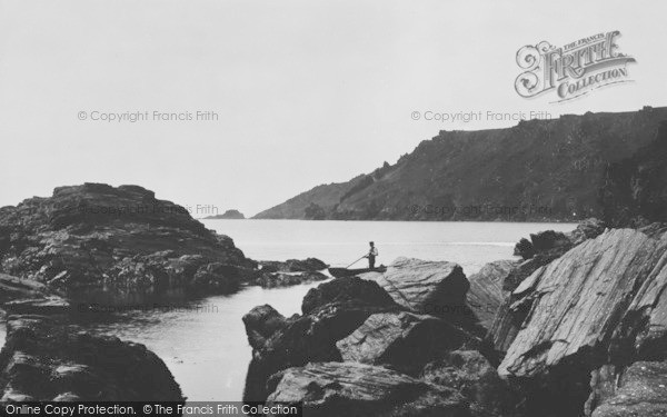 Photo of Salcombe, Bolthead From Cave 1890