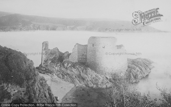 Photo of Salcombe, Castle 1890