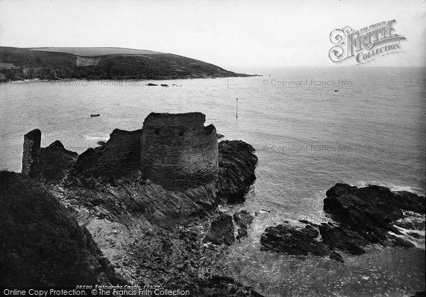 Photo of Salcombe, Castle 1896