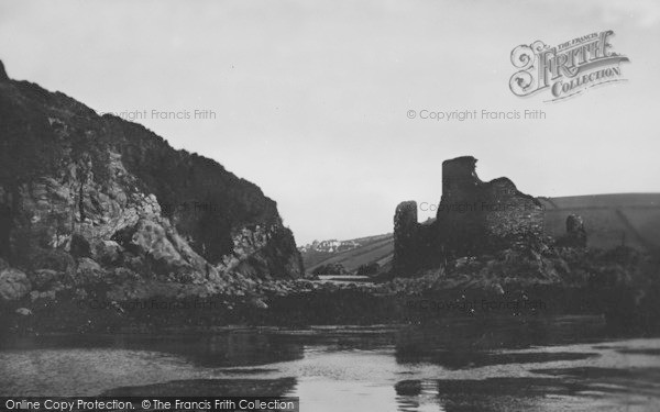 Photo of Salcombe, Castle From Sands 1890