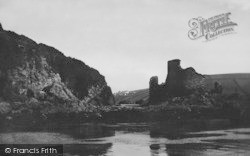 Castle From Sands 1890, Salcombe