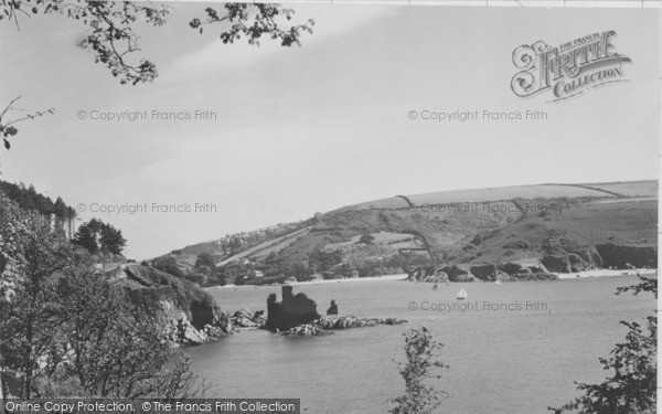 Photo of Salcombe, Castle Ruins And Harbour c.1935
