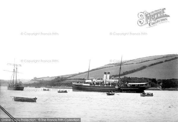 Photo of Salcombe, 'Channel Queen' 1896