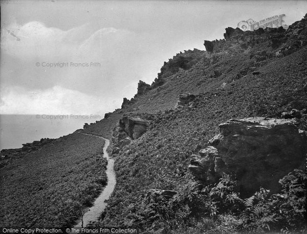 Photo of Salcombe, Cliff Path, Bolt Head 1928