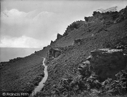 Cliff Path, Bolt Head 1928, Salcombe