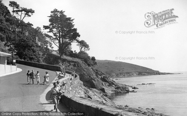 Photo of Salcombe, Cliff Road c.1951