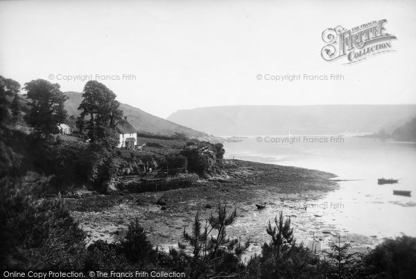 Photo of Salcombe, Cottage Over Ferry 1890
