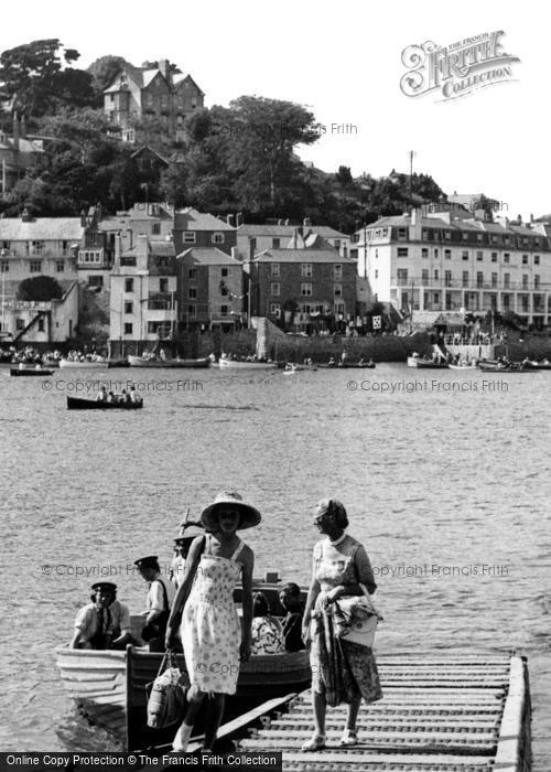 Photo of Salcombe, Disembarking The Ferry c.1951