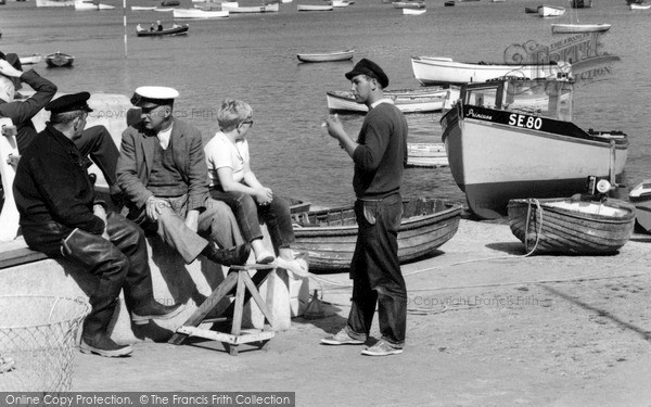 Photo of Salcombe, Fishermen 1962