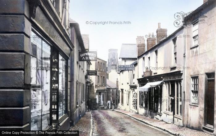 Photo of Salcombe, Fore Street 1907