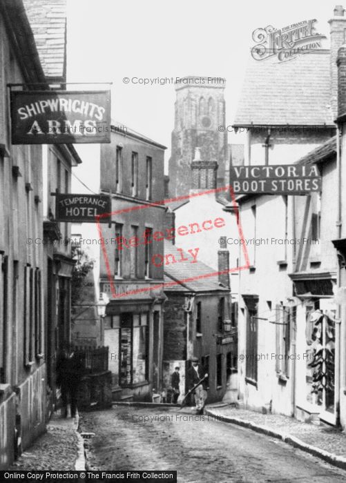 Photo of Salcombe, Fore Street 1907