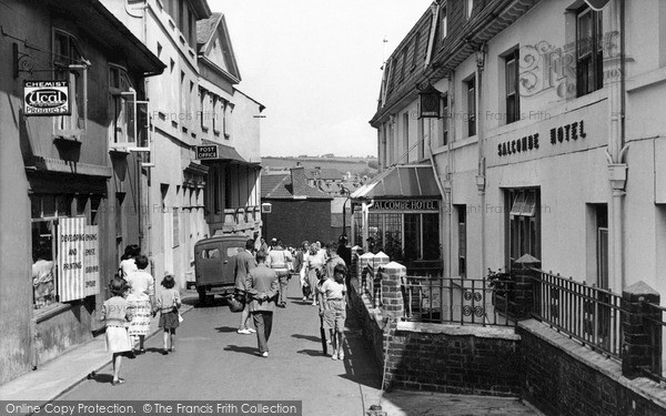 Photo of Salcombe, Fore Street 1951