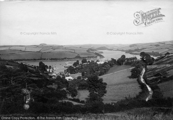 Photo of Salcombe, From Bonfire Hill 1896