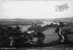 From Bonfire Hill 1896, Salcombe