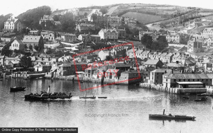 Photo of Salcombe, From Ilbertstow 1896