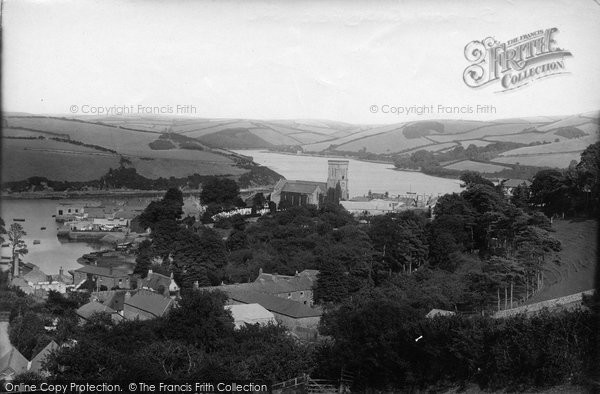 Photo of Salcombe,  From Quarry Field 1896