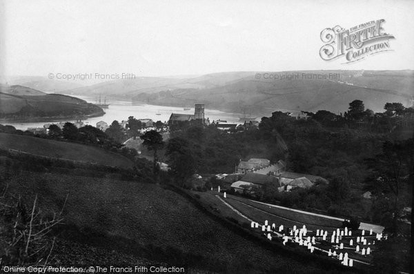 Photo of Salcombe, From The Cemetery 1890