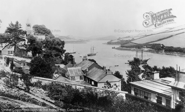 Photo of Salcombe, Harbour From Newton Road 1896
