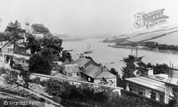 Harbour From Newton Road 1896, Salcombe