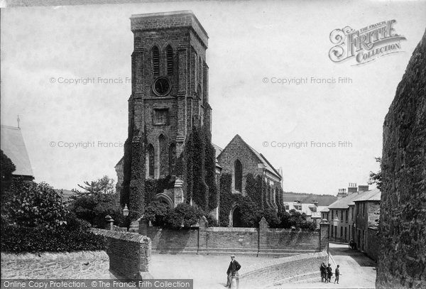 Photo of Salcombe, Holy Trinity Church 1895