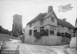 Holy Trinity Church And Old Houses 1907, Salcombe
