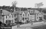 Houses Above The Park 1890, Salcombe