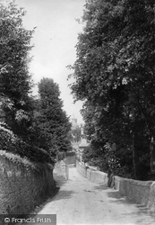 Kingsbridge Road 1896, Salcombe