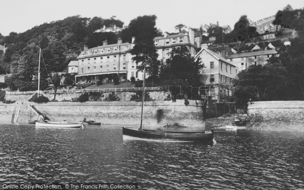 Photo of Salcombe, Marine Hotel 1928