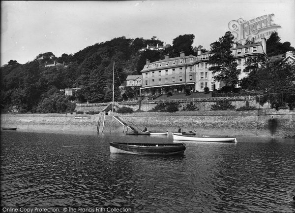 Photo of Salcombe, Marine Hotel 1928