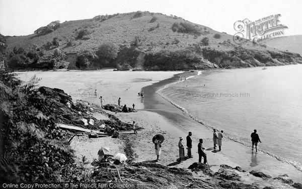 Photo of Salcombe, Mill Bay Sands 1928