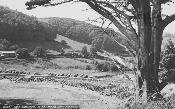 Photo of Salcombe, North Sands Bay c.1951