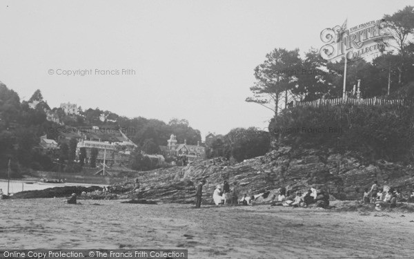 Photo of Salcombe, Picknicking At Mill Bay c.1932