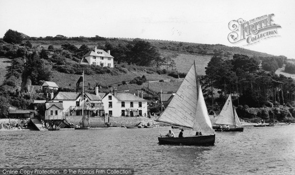 Photo of Salcombe, Portlemouth Ferry c.1951