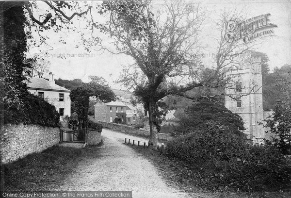 Photo of Salcombe Regis, The Village And Church 1906
