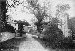 The Village And Church 1906, Salcombe Regis