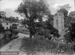 The Village And Church 1928, Salcombe Regis