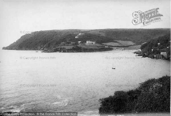 Photo of Salcombe, Sharp Tor, South Sands 1896