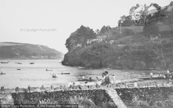 Photo of Salcombe, South Sands Bay c.1955