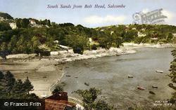 South Sands From Bolt Head 1959, Salcombe