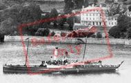 Steamer From The Hill 1896, Salcombe
