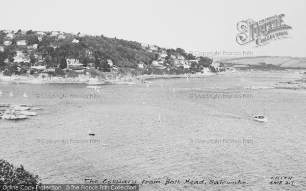 Photo of Salcombe, The Estuary From Bolt Head 1959